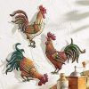 Metal Rooster Wall Decor (Photo 1 of 15)
