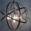 Metal Sphere Chandelier (Photo 5 of 15)