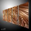 Large Abstract Metal Wall Art (Photo 6 of 15)
