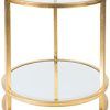 Metallic Gold Modern Console Tables (Photo 14 of 15)