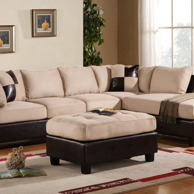 The 25 Best Collection of 3pc Bonded Leather Upholstered Wooden Sectional Sofas Brown