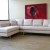 Microsuede Sectional Sofas (Photo 14 of 15)