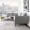 Florence Mid-Century Modern Right Sectional Sofas (Photo 8 of 25)