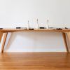 Mid Century Rectangular Top Dining Tables With Wood Legs (Photo 13 of 25)