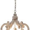 Small Shabby Chic Chandelier (Photo 13 of 15)
