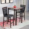 Miskell 3 Piece Dining Sets (Photo 10 of 25)