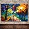 Modern Abstract Oil Painting Wall Art (Photo 12 of 15)