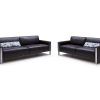 Wynne Contemporary Sectional Sofas Black (Photo 25 of 25)