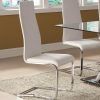 White Leather Dining Chairs (Photo 22 of 25)