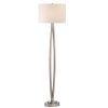 Brushed Nickel Standing Lamps (Photo 7 of 15)