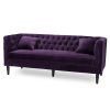 Velvet Purple Sofas (Photo 8 of 15)