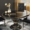 Modern Glass Top Extension Dining Tables In Matte Black (Photo 25 of 25)