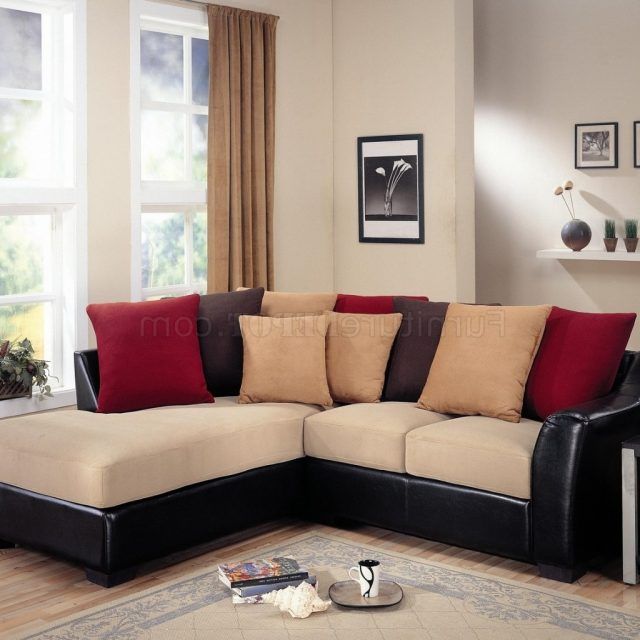 Top 15 of Modern Microfiber Sectional Sofas