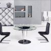 Modern Round Glass Top Dining Tables (Photo 11 of 25)