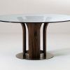 Modern Round Glass Top Dining Tables (Photo 17 of 25)