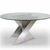 Modern Round Glass Top Dining Tables (Photo 4 of 25)