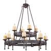 Modern Wrought Iron Chandeliers (Photo 12 of 15)