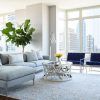 Molnar Upholstered Sectional Sofas Blue/Gray (Photo 25 of 25)