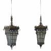 French Iron Lantern Chandeliers (Photo 7 of 15)