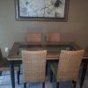 Wicker And Glass Dining Tables (Photo 9 of 25)