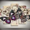 Abstract Butterfly Wall Art (Photo 8 of 15)