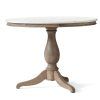 Alexandra Round Marble Pedestal Dining Tables (Photo 1 of 25)