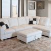 Leather Sectional Sofas With Ottoman (Photo 9 of 15)