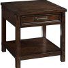 Walnut Wood Storage Trunk Console Tables (Photo 8 of 15)