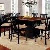 Black Wood Dining Tables Sets (Photo 24 of 25)