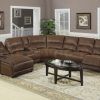 Brown Sectionals With Chaise (Photo 15 of 15)