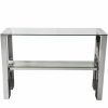 Chrome Console Tables (Photo 5 of 15)