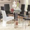 Glass And Stainless Steel Dining Tables (Photo 3 of 25)