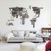 Cool Map Wall Art (Photo 7 of 15)