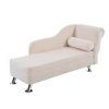 Cream Chaise Lounges (Photo 4 of 15)