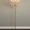 Crystal Chandelier Standing Lamps (Photo 4 of 15)