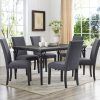 Evellen 5 Piece Solid Wood Dining Sets (Set Of 5) (Photo 11 of 25)
