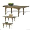 Transitional Antique Walnut Drop-Leaf Casual Dining Tables (Photo 11 of 25)