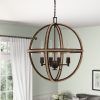 Donna 4-Light Globe Chandeliers (Photo 5 of 25)