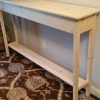 Gray Driftwood And Metal Console Tables (Photo 4 of 15)