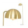 Satin Brass Standing Lamps (Photo 14 of 15)
