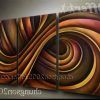 Modern Abstract Oil Painting Wall Art (Photo 4 of 15)