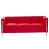 Red Leather Couches (Photo 11 of 15)