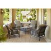 Patio Conversation Sets With Cushions (Photo 2 of 15)