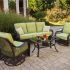 15 The Best Patio Conversation Sets with Glider