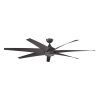 Black Outdoor Ceiling Fans (Photo 11 of 15)