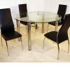 Clear Glass Dining Tables And Chairs (Photo 10 of 25)