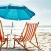 Leasure Fiberglass Portable Beach Umbrellas (Photo 13 of 25)