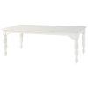 Magnolia Home Taper Turned Jo's White Gathering Tables (Photo 22 of 25)