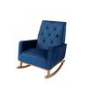 Dulce Mid-Century Chaise Sofas Dark Blue (Photo 24 of 25)