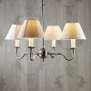 Four-Light Antique Silver Chandeliers (Photo 2 of 15)